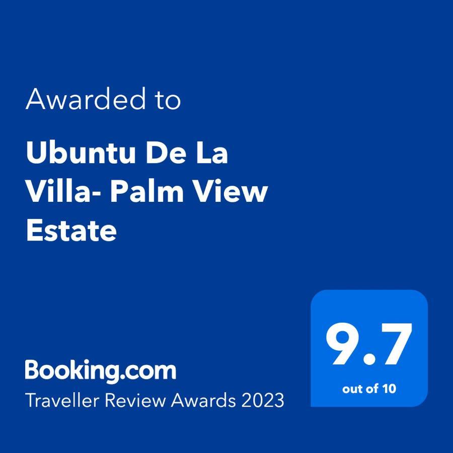 Ubuntu De La Villa- Palm View Estate Mammee Bay Екстериор снимка